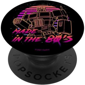 Transformers Made In The 80’s Neon PopSockets MagSafe PopGrip for iPhone(Standard)