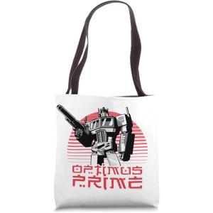 Transformers Optimus Prime Kanji Black & White Tote Bag