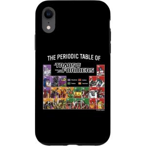 iPhone 16 Transformers Periodic Table Of Transformers Case(iPhone XR)