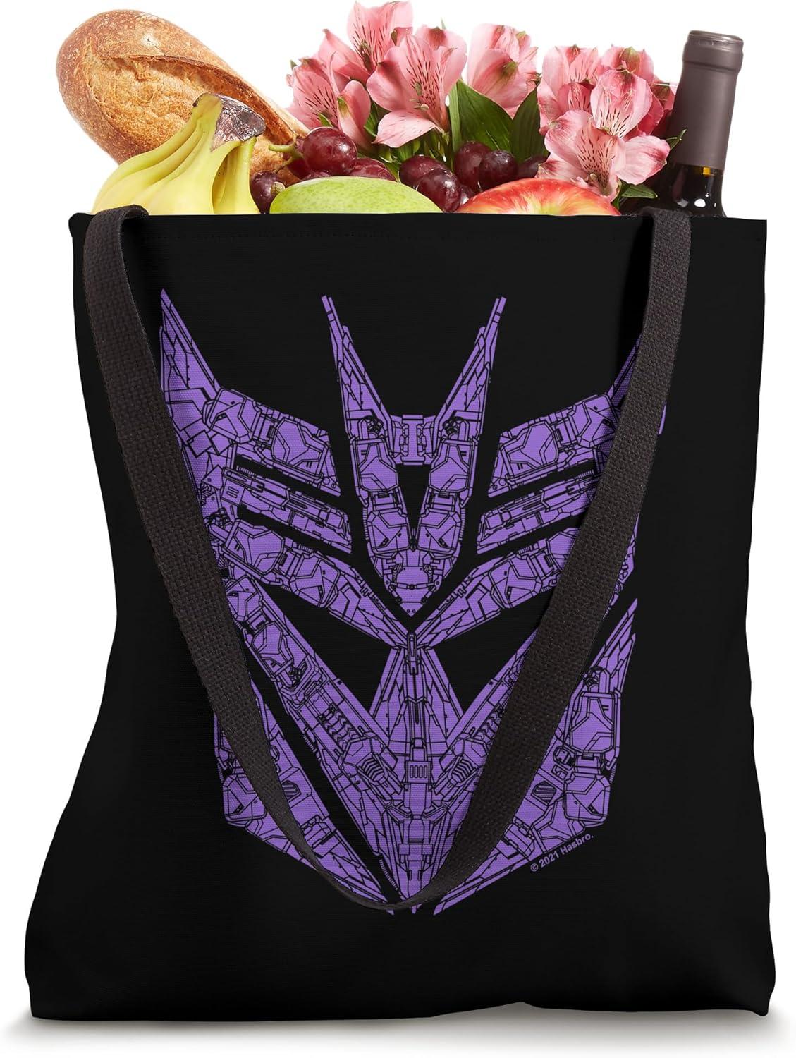 image:imageTransformers Decepticons Detailed Logo Tote Bag