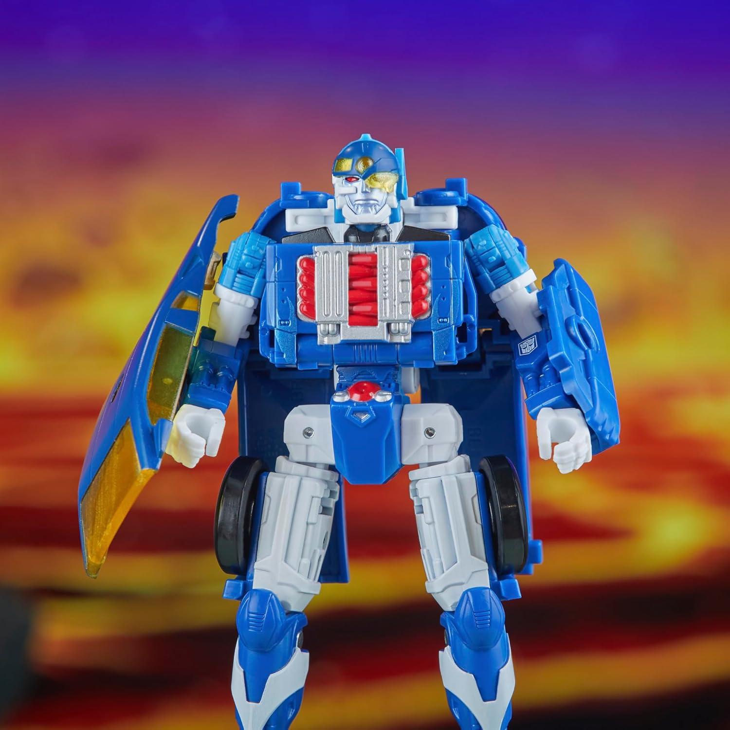 image:imageTransformers Legacy United Deluxe Class Robots in Disguise 2001 Universe Autobot Side Burn 55inch Converting Action Figure 8