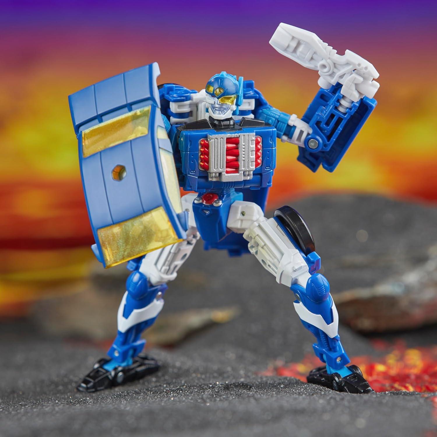 image:imageTransformers Legacy United Deluxe Class Robots in Disguise 2001 Universe Autobot Side Burn 55inch Converting Action Figure 8