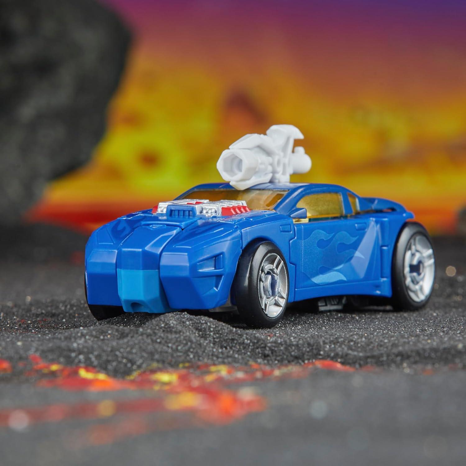 image:imageTransformers Legacy United Deluxe Class Robots in Disguise 2001 Universe Autobot Side Burn 55inch Converting Action Figure 8