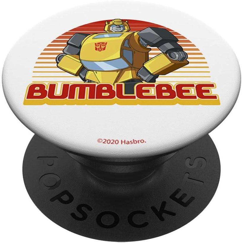 image:imageTransformers Bumblebee Animated Portrait PopSockets Adhesive PopGripAdhesive PopGrip