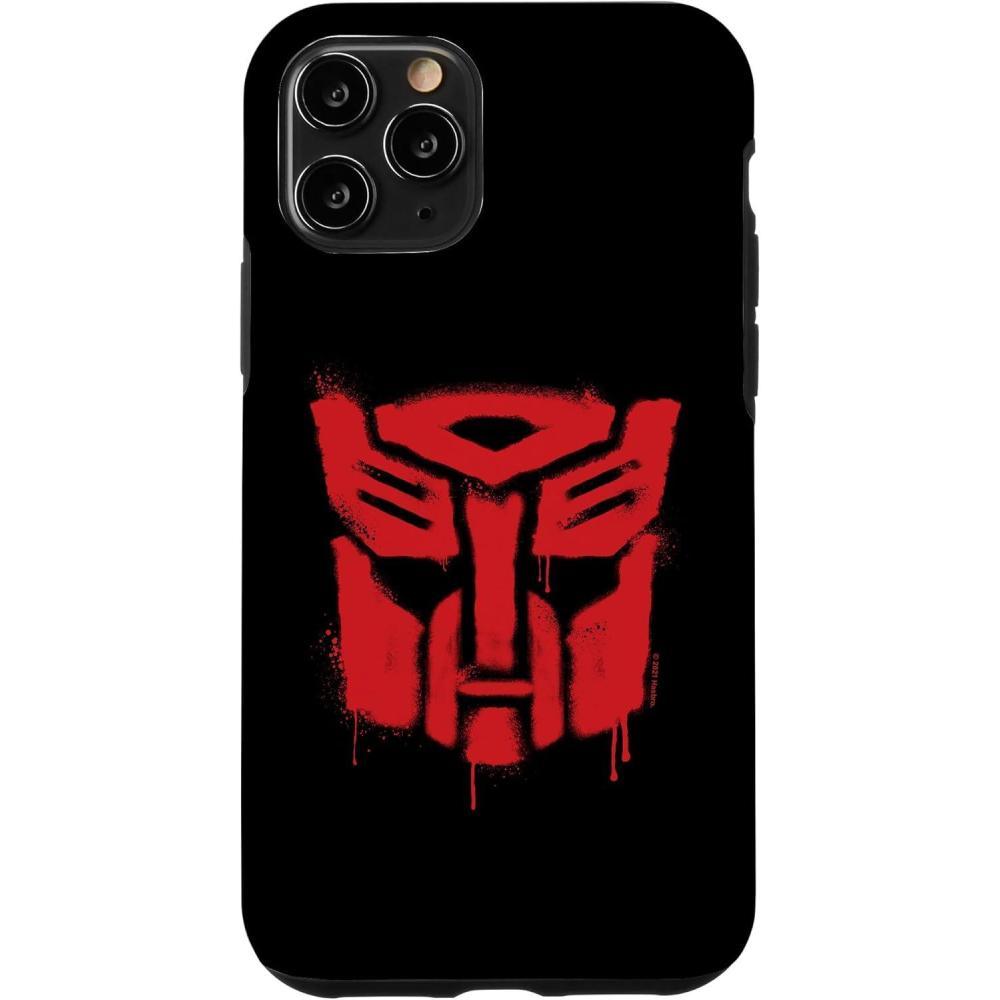 image:imageiPhone 16 Transformers Red Drip Autobot Big Face CaseiPhone 11 Pro