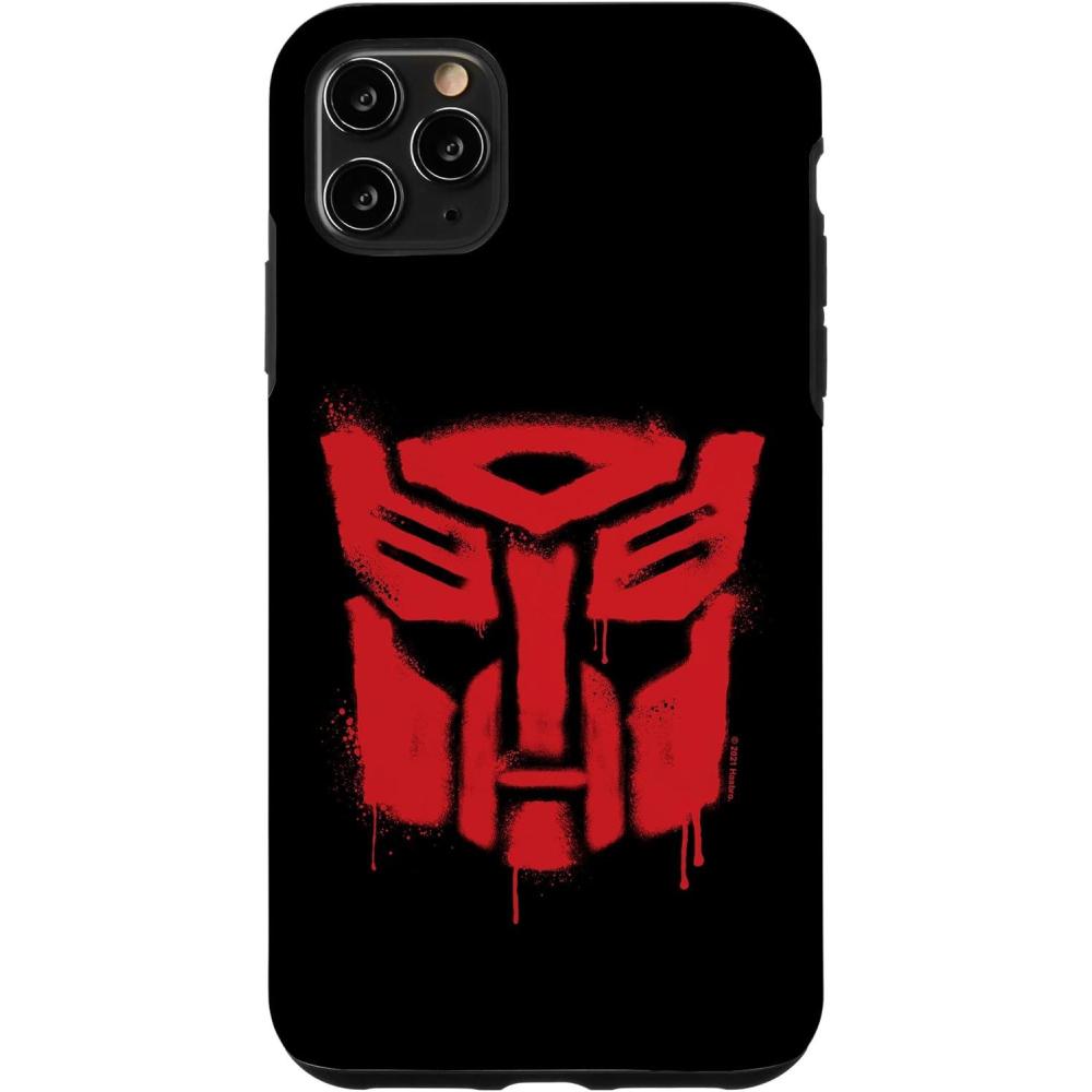 image:imageiPhone 16 Transformers Red Drip Autobot Big Face CaseiPhone 11 Pro Max