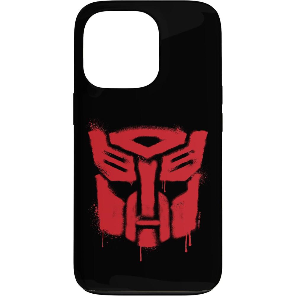 image:imageiPhone 16 Transformers Red Drip Autobot Big Face CaseiPhone 13 Pro