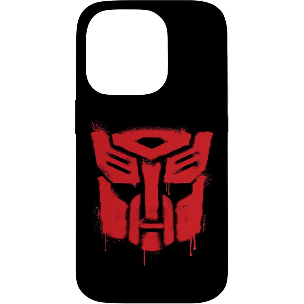 image:imageiPhone 16 Transformers Red Drip Autobot Big Face CaseiPhone 14 Pro