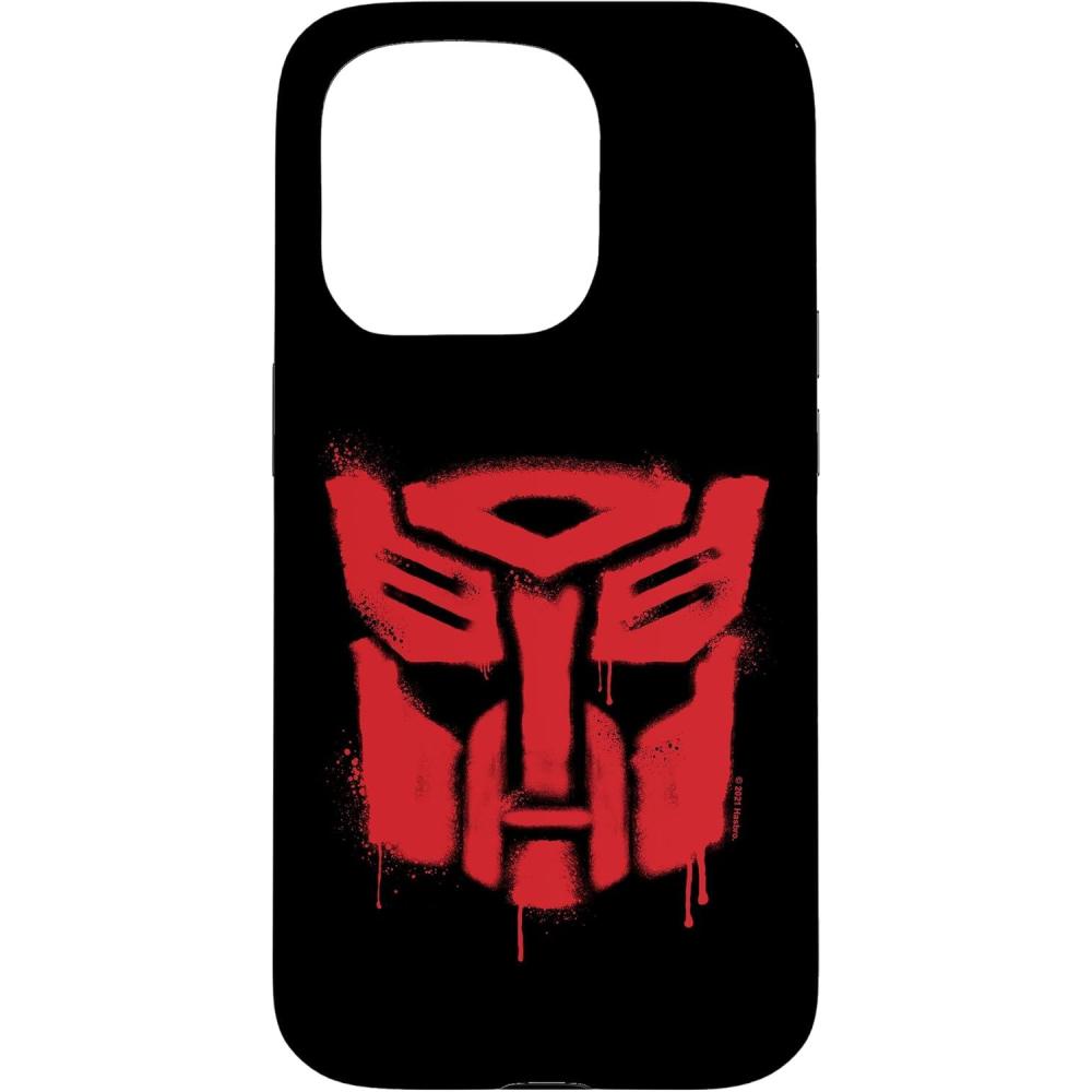 image:imageiPhone 16 Transformers Red Drip Autobot Big Face CaseiPhone 15 Pro
