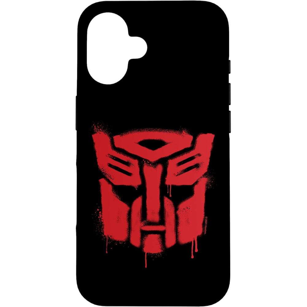 image:imageiPhone 16 Transformers Red Drip Autobot Big Face CaseiPhone 16
