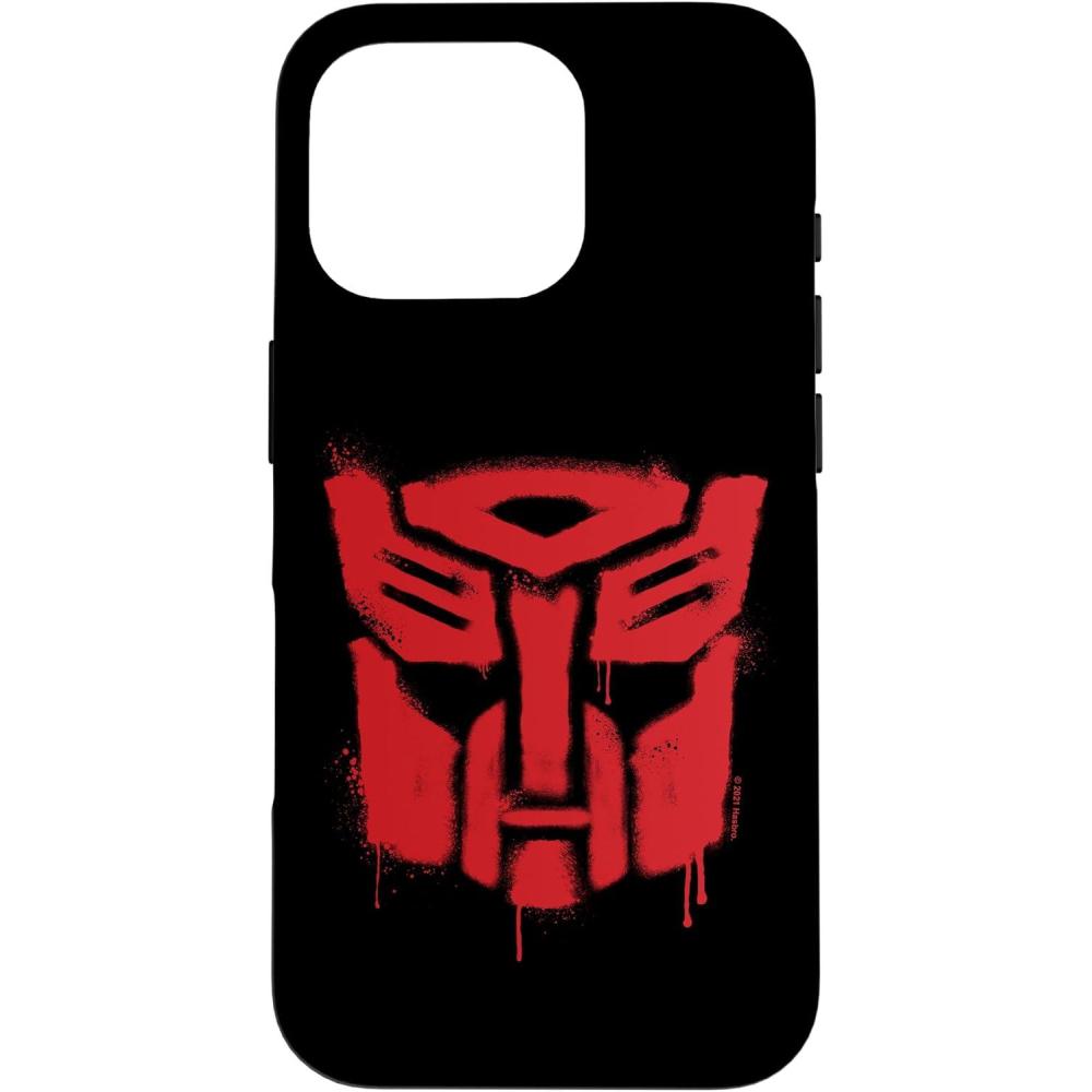 image:imageiPhone 16 Transformers Red Drip Autobot Big Face CaseiPhone 16 Pro