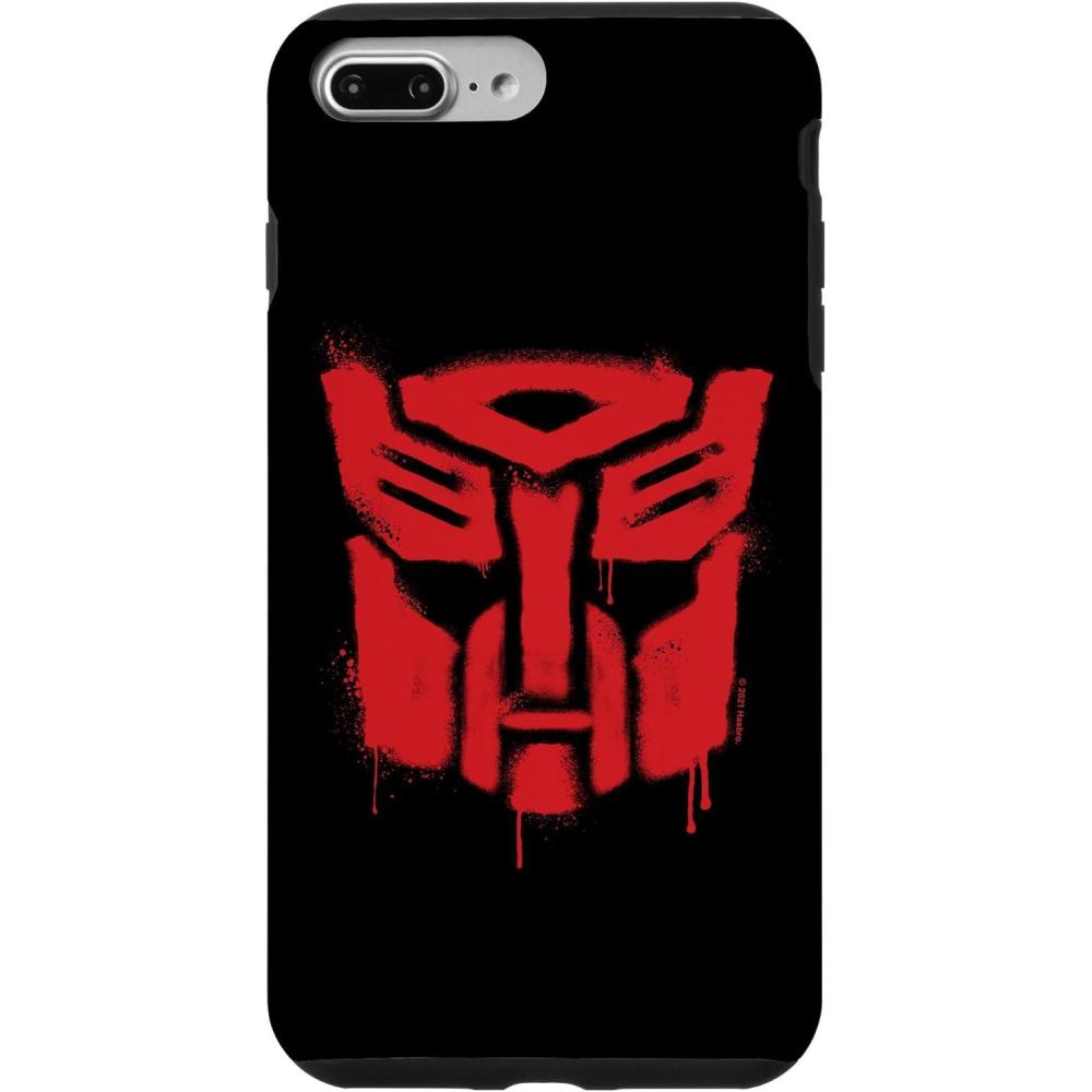 image:imageiPhone 16 Transformers Red Drip Autobot Big Face CaseiPhone 7 Plus8 Plus