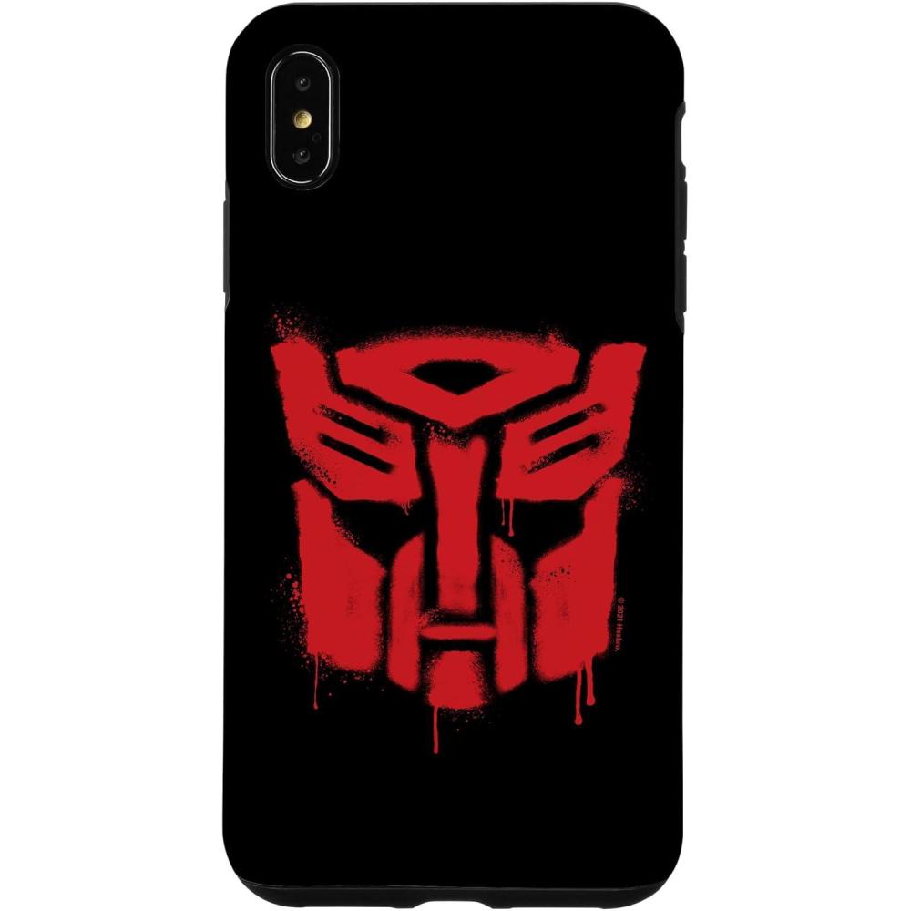 image:imageiPhone 16 Transformers Red Drip Autobot Big Face CaseiPhone XS Max