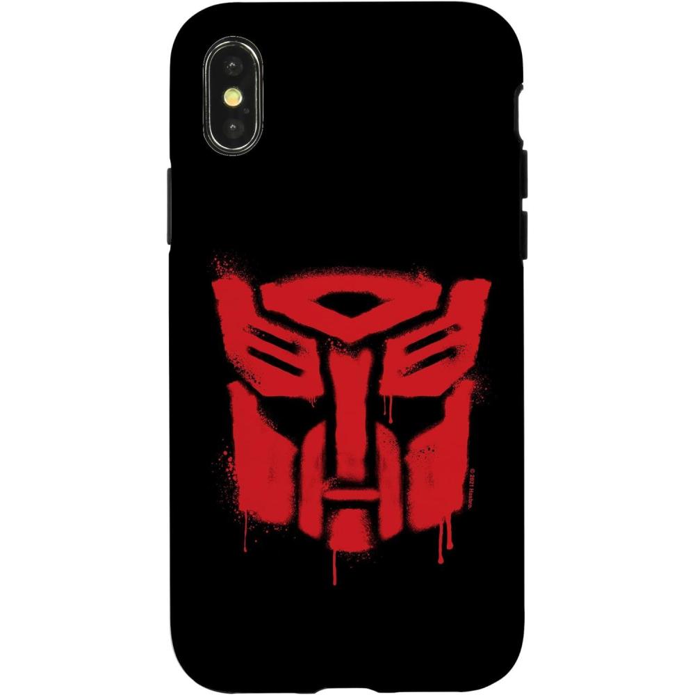 image:imageiPhone 16 Transformers Red Drip Autobot Big Face CaseiPhone XXS