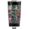 Logovision Transformers Transformer Squares Stainless Steel Tumbler 20 oz Coffee Travel Mug/Cup, Vacuum Insulated & Double Wall with Leakproof Sliding Lid | Great for Hot Drinks and Cold Beverages