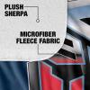 Transformers Autobot Airbrush Logo Silky Touch Sherpa Back Super Soft Throw Blanket