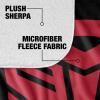 Transformers Autobot Logo Silky Touch Sherpa Back Super Soft Throw Blanket(Transformers Autobot Logo)