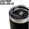 Transformers Vintage Decepticon Logo Stainless Steel Tumbler 30 oz Coffee Travel Cup, Vacuum Insulated & Double Wall with Leakproof Sliding Lid