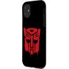 iPhone 16 Transformers Red Drip Autobot Big Face Case(iPhone 11)