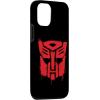 iPhone 16 Transformers Red Drip Autobot Big Face Case(iPhone 12/12 Pro)
