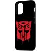 iPhone 16 Transformers Red Drip Autobot Big Face Case(iPhone 12/12 Pro)