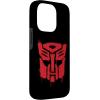 iPhone 16 Transformers Red Drip Autobot Big Face Case(iPhone 14 Pro)