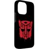iPhone 16 Transformers Red Drip Autobot Big Face Case(iPhone 14 Pro Max)