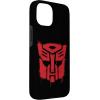 iPhone 16 Transformers Red Drip Autobot Big Face Case(iPhone 15)