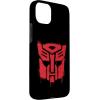iPhone 16 Transformers Red Drip Autobot Big Face Case(iPhone 15 Plus)