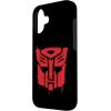 iPhone 16 Transformers Red Drip Autobot Big Face Case(iPhone 16)