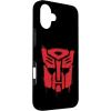 iPhone 16 Transformers Red Drip Autobot Big Face Case(iPhone 16 Plus)