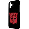 iPhone 16 Transformers Red Drip Autobot Big Face Case(iPhone 16 Plus)