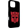 iPhone 16 Transformers Red Drip Autobot Big Face Case(iPhone 16 Pro Max)
