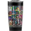 Logovision Transformers Transformer Squares Stainless Steel Tumbler 20 oz Coffee Travel Mug/Cup, Vacuum Insulated & Double Wall with Leakproof Sliding Lid | Great for Hot Drinks and Cold Beverages