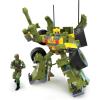 Transformers Generations Collaborative: G.I. Joe Mash-Up Bumblebee A.W.E. Striker & Lonzo “Stalker” Wilkinson Toys, Age 8 and Up