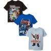 Transformers Little Boys’ Boys Assorted Tee 3-Pack(Assorted)