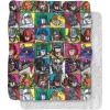 Transformers Transformers Squares Silky Touch Sherpa Back Super Soft Throw Blanket(Transformers Squares)