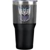 Transformers Vintage Decepticon Logo Stainless Steel Tumbler 30 oz Coffee Travel Cup, Vacuum Insulated & Double Wall with Leakproof Sliding Lid