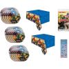 Unique Transformers Birthday Party Supplies Bundle Set – Serves 24 – Includes 24 Lunch Plates, 2 Plastic Table Covers