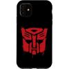 iPhone 16 Transformers Red Drip Autobot Big Face Case(iPhone 11)