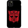 iPhone 16 Transformers Red Drip Autobot Big Face Case(iPhone 11 Pro Max)