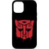 iPhone 16 Transformers Red Drip Autobot Big Face Case(iPhone 12/12 Pro)