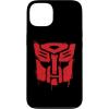 iPhone 16 Transformers Red Drip Autobot Big Face Case(iPhone 13)