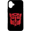 iPhone 16 Transformers Red Drip Autobot Big Face Case(iPhone 16 Plus)