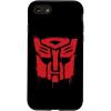 iPhone 16 Transformers Red Drip Autobot Big Face Case(iPhone SE (2020) / 7 / 8)