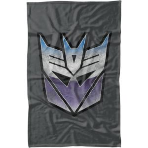 LOGOVISION Transformers Vintage Decepticon Logo Fleece Blanket 36″ x 58″