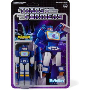 Super7 Transformers Soundwave 3.75 in Reaction Figure