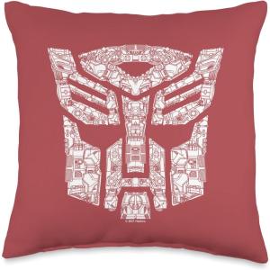 Transformers Detail Autobot Helmet Fill Throw Pillow(16×16)