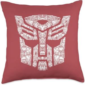 Transformers Detail Autobot Helmet Fill Throw Pillow(18×18)