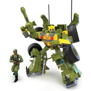 Transformers Generations Collaborative: G.I. Joe Mash-Up Bumblebee A.W.E. Striker & Lonzo “Stalker” Wilkinson Toys, Age 8 and Up